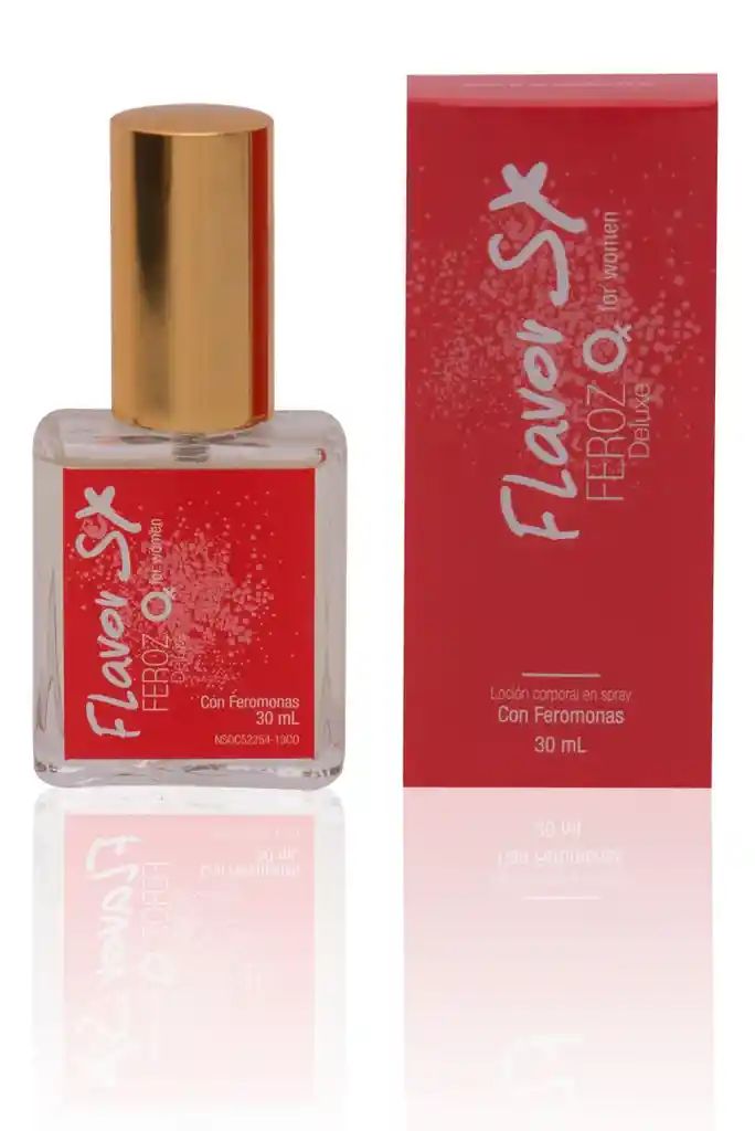 Loción Con Feromonas Para Mujer Feroz Deluxe 30 Ml Flavor Sex