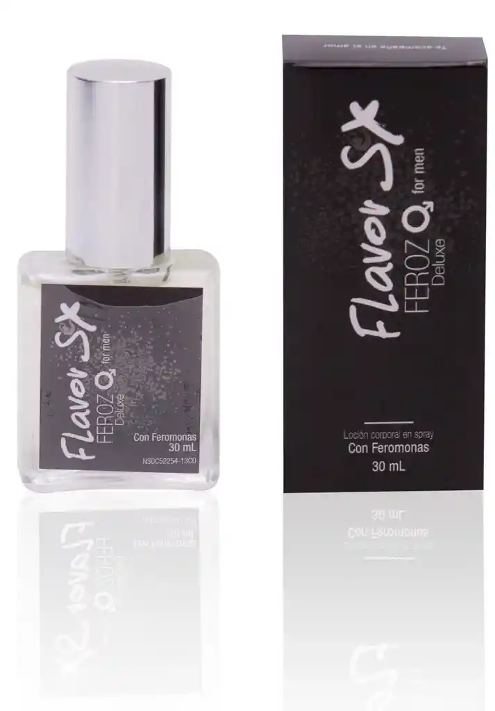 Loción Con Feromonas Para Hombre Feroz Deluxe 30 Ml Flavor Sex