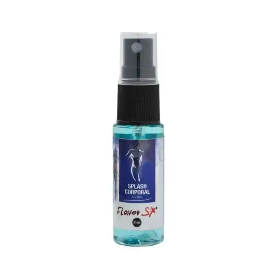 Splash Con Feromonas Para Hombre 20 Ml Flavor Sex