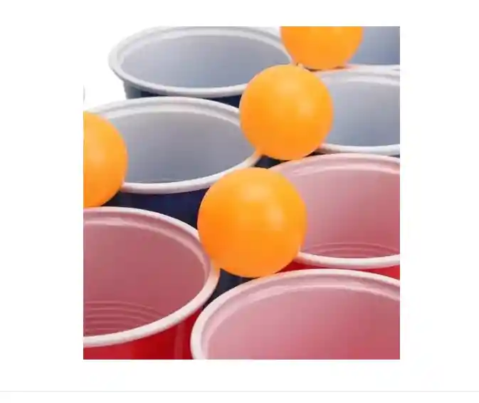 Juego Mesa Fiesta Amigos Grupo Parche Beer Pong Diversion 1a