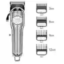 Maquina De Motilar Kemei Km-1977 Plata 100v/240v