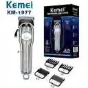 Maquina De Motilar Kemei Km-1977 Plata 100v/240v