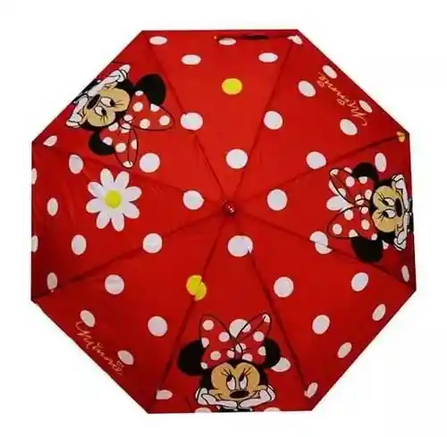 Sombrilla Manual Disney De Bolso Minnie Mouse