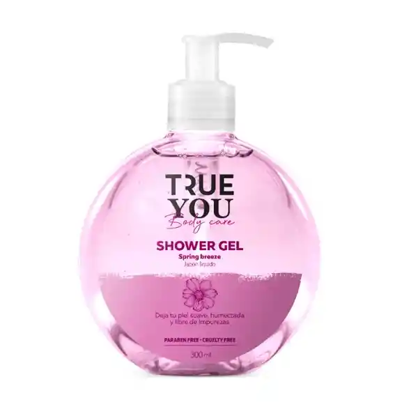 Jabón Líquido True You Shower Gel Spring Breeze 300ml