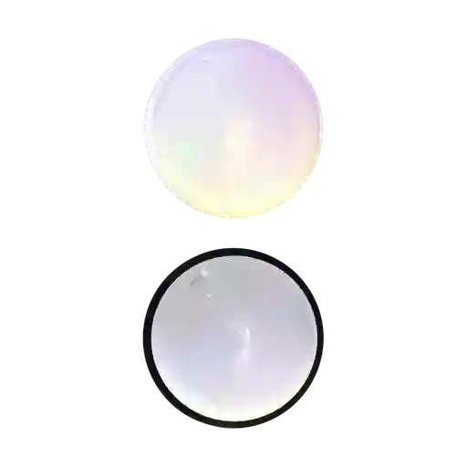 Tortuga Led Negra Redonda 15w