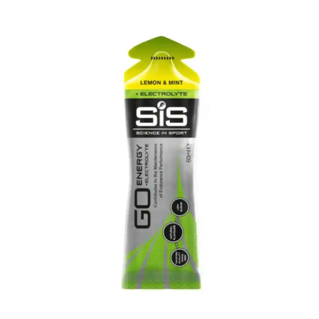 Sis Gel Go Energy + Electrolyte Lemon Mint 60ml