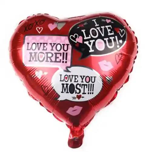 Globo Foil I Love You 18"