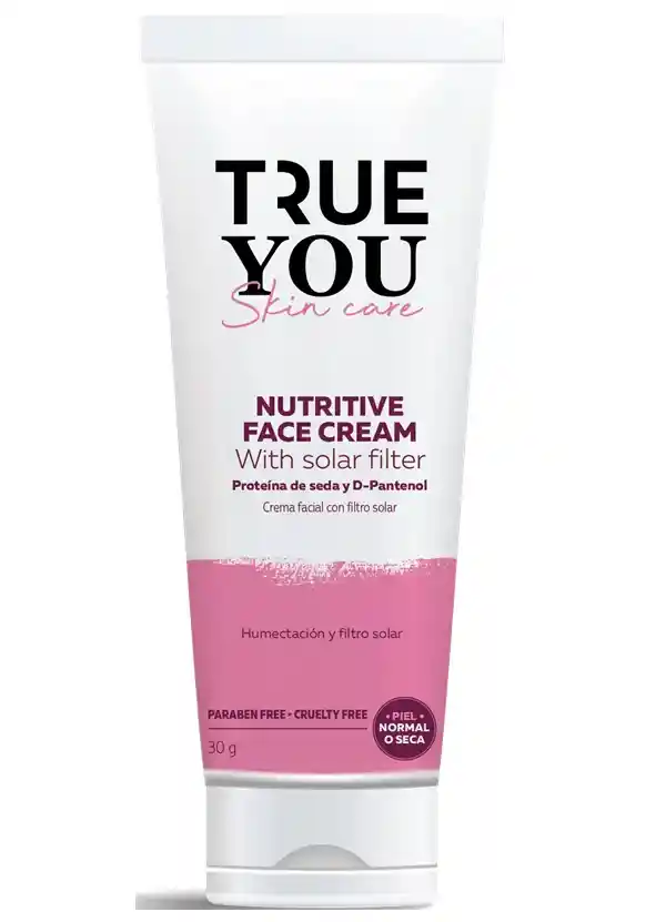 Crema Facial True You Rosa 30g