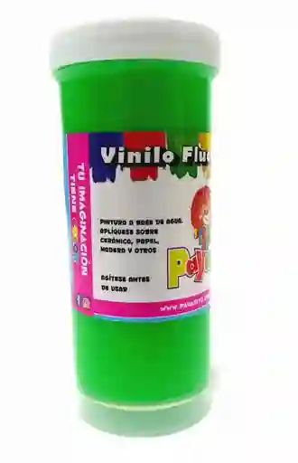 Vinilo 125 Gr Fluorescente Verde