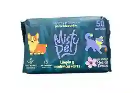 Pañitos Humedos Misty Pet X 50 Und