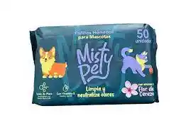 Pañitos Humedos Misty Pet X 50 Und