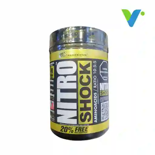 Nitro Shock Aminoácidos Bcaas Nutramerican Pharma