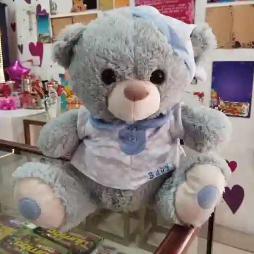 Peluche Oso Gris