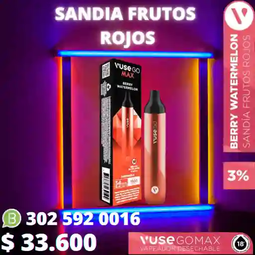 Vuse Go Max - Berry Watermelon 1500 Puff