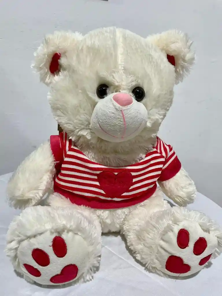 Peluche Oso Camiseta Roja