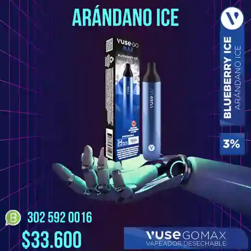 Vuse Go Max - Blueberry Ice 1500 Puff