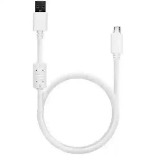 Cable Con Filtro V8 Usb 2.0 Blanco 2mts