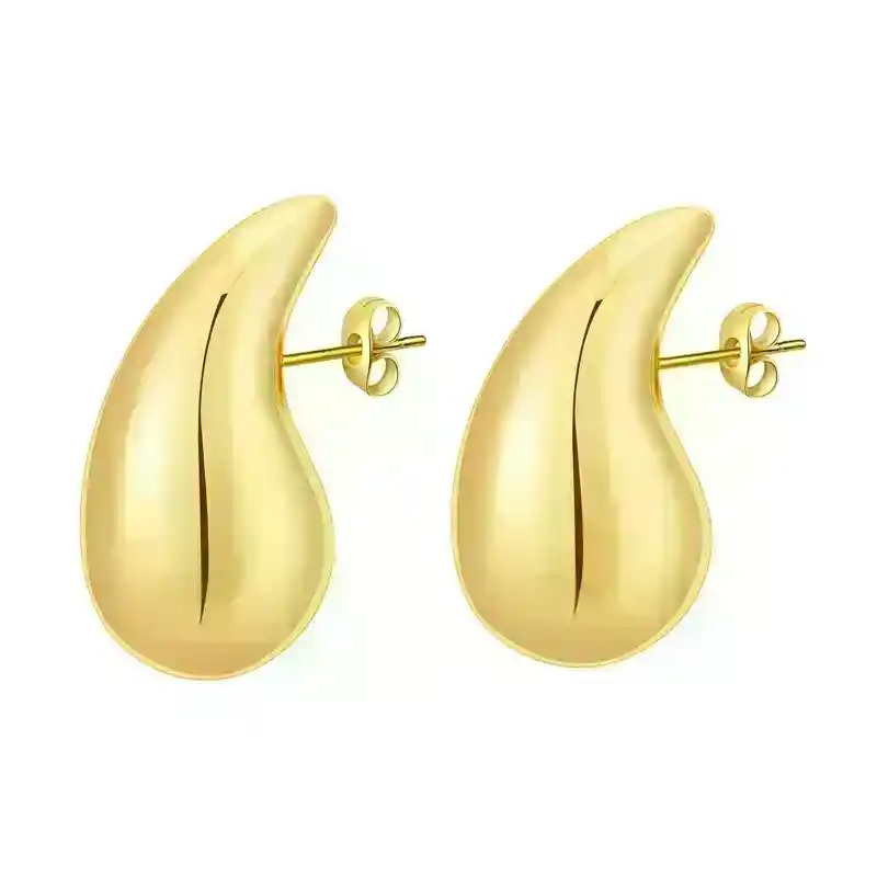 Aretes Gota Dorado