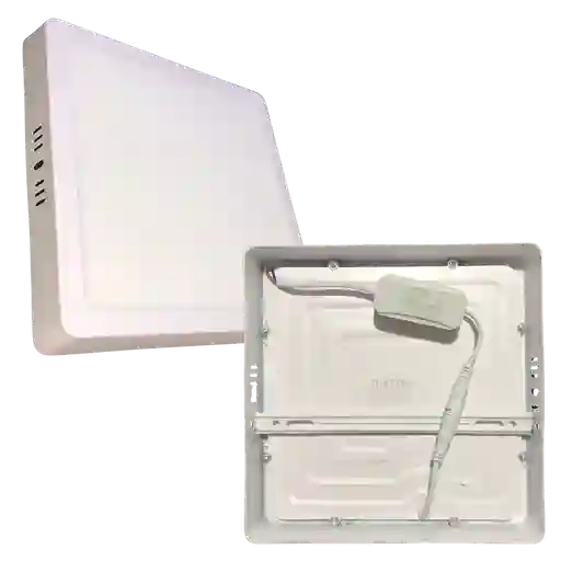 Panel Led De Sobreponer Cuadrada 18w 6500k