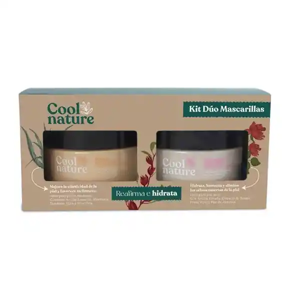 Kit Facial Duo Mascarillas Cool Nature