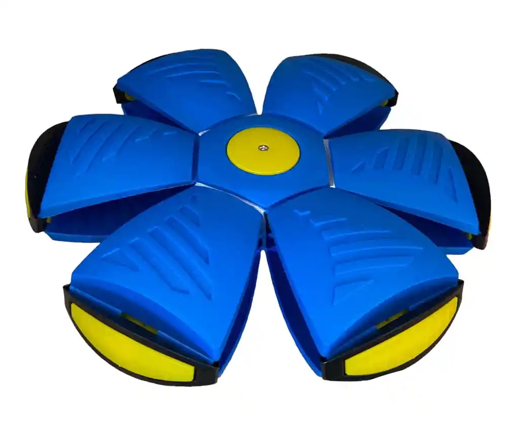 Pelota Saltarinana Para Mascotas Color Azul 15 Cm De Diámetro