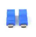 Adaptador Convertidor Extensor Cable Lan Hdmi 30m 1 Linea V1.4 Rj45