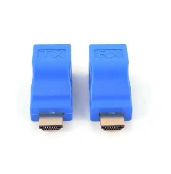 Adaptador Convertidor Extensor Cable Lan Hdmi 30m 1 Linea V1.4 Rj45
