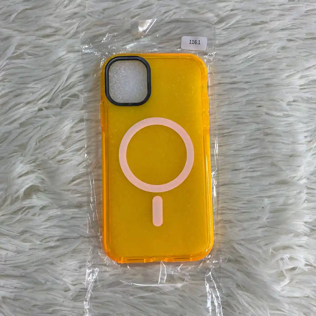 Forro Mac Safe Iphone 11 / Naranja