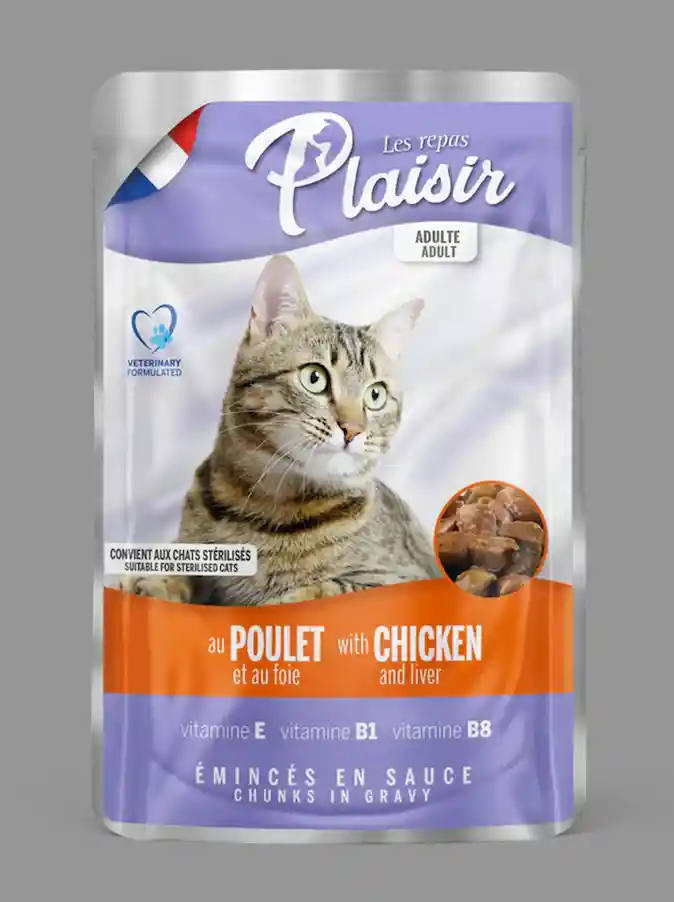 Plaisir® Pouch 100 G Chicken Liver