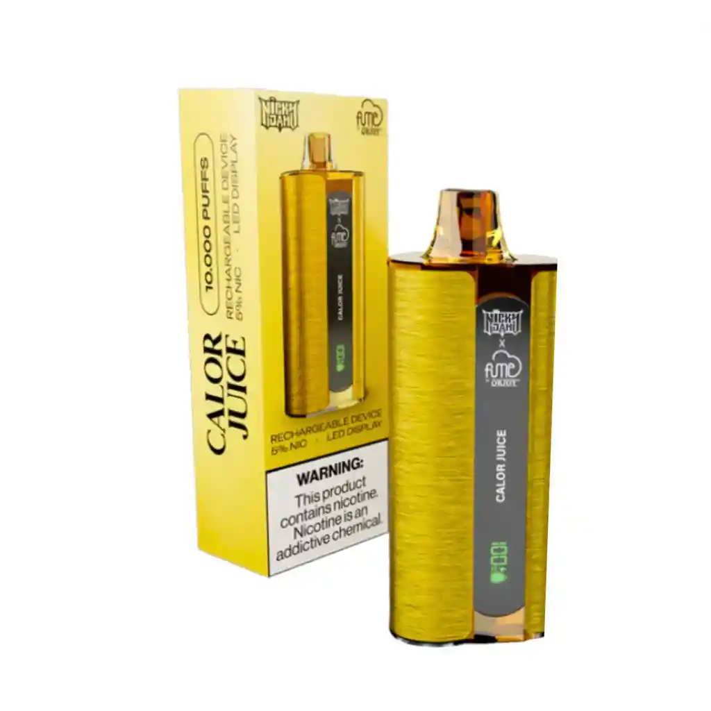 Vape Nicky Jam By Fume Calor Juice (banana Pineapple) 10.000 Puffs