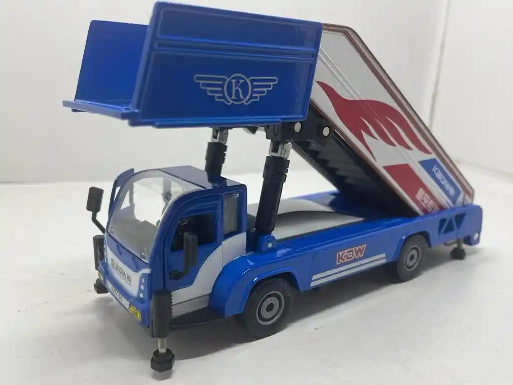 Maquinaria Camion Escalera Abordaje Avion Azul 1/43