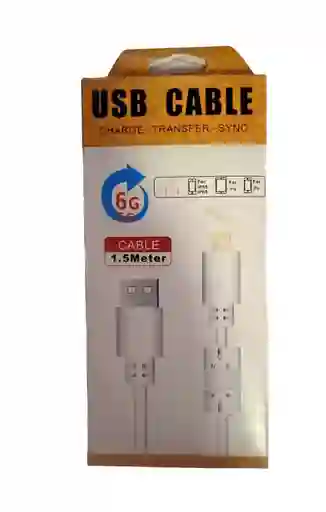 Cable Filtro Para Iphone, Ipad Y Ipod 6g 1.5metros