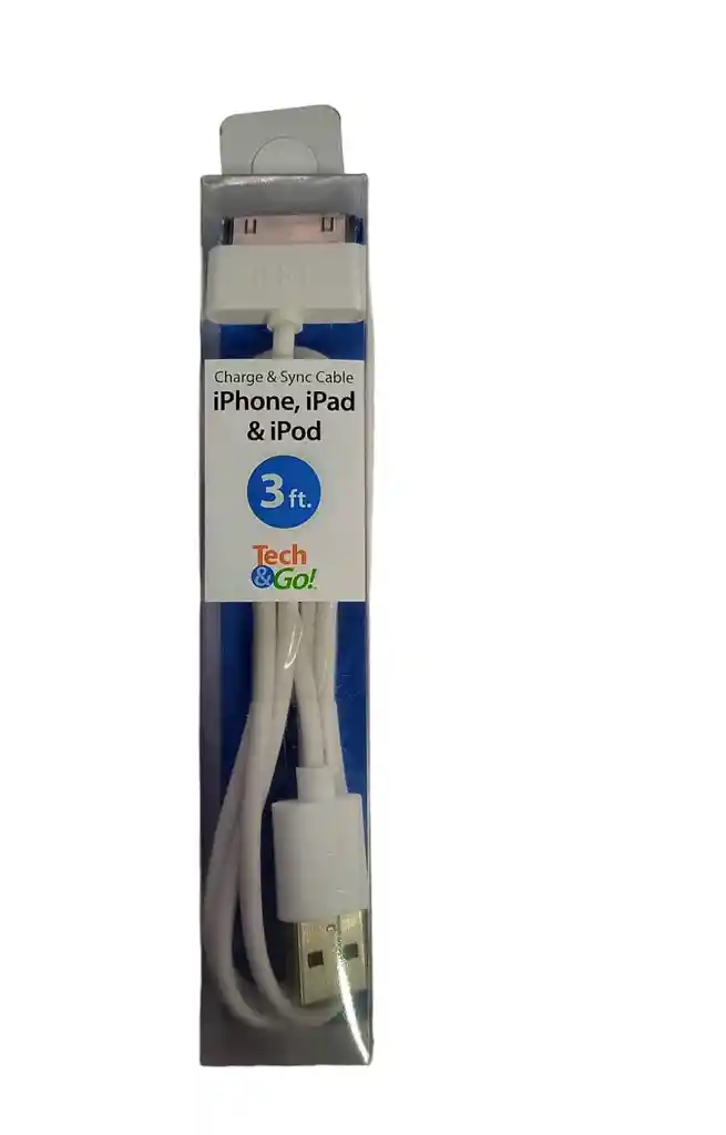 Cable Cargador Iphone 4 4s 3 3gs Ipod Ipad 3 2 Usb Data Sync