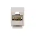⭐ Adaptador Cablewholesale En Línea Keystone Cat6, Blanco, Conector Hembra Rj45 A Hembra ⭐