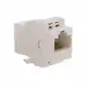⭐ Adaptador Cablewholesale En Línea Keystone Cat6, Blanco, Conector Hembra Rj45 A Hembra ⭐