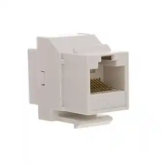 ⭐ Adaptador Cablewholesale En Línea Keystone Cat6, Blanco, Conector Hembra Rj45 A Hembra ⭐