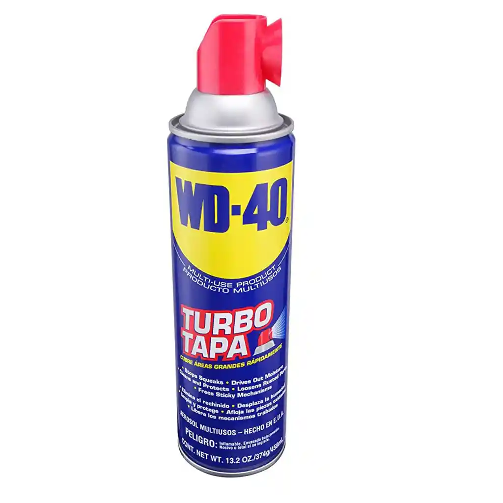 Lubricante Multipropósito Wd-40® Tubo Tapa 458 Ml X4 Und