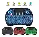 Mini Teclado Inalámbrico Airmouse Android Smart Tv Iluminado