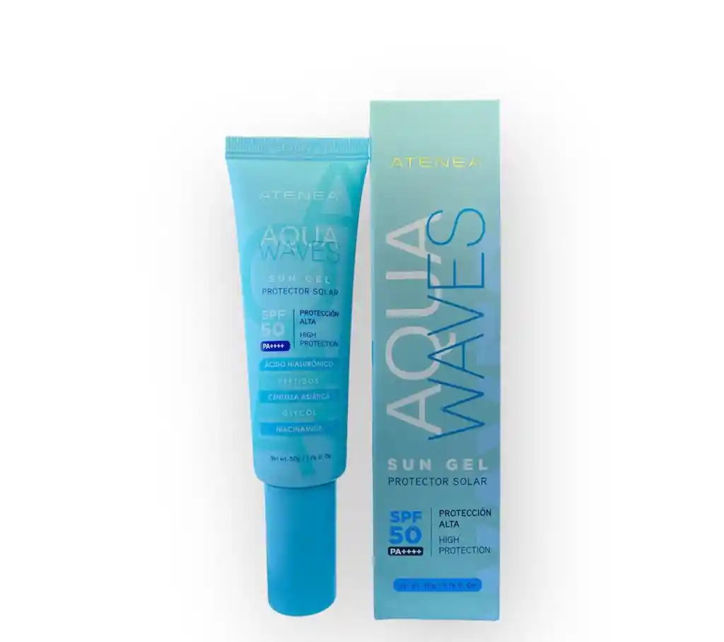 Protector Solar Gel Aqua Waves Spf5 Atenea X 50g