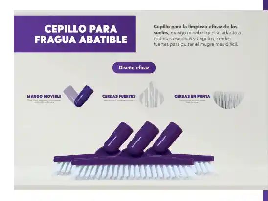 Cepillo Para Fragua Abatible