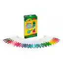 Marcador Crayola, Plumones Lavables Super Tips X 50 Colores