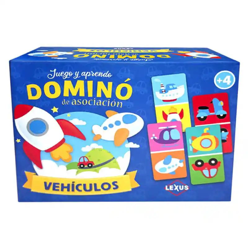 Libro Domino De Asociacion Juego Y Aprendo Vehiculos Lexus