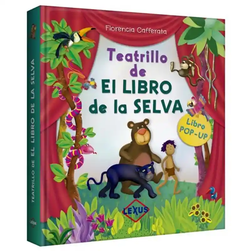 Libro Pop Up Teatrillo Del Libro De La Selva Lexus