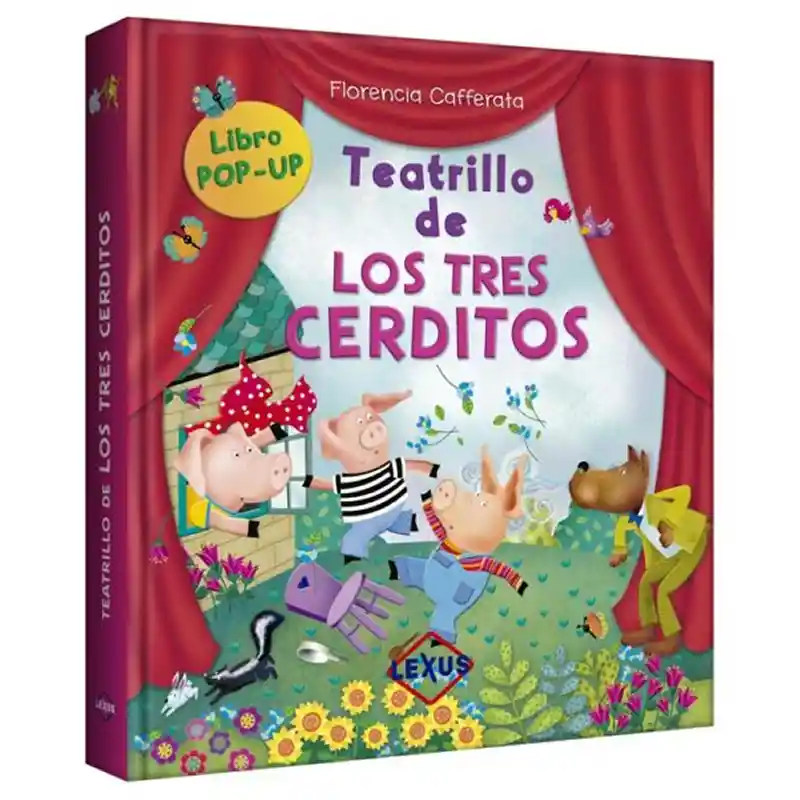 Libro Pop Up Teatrillo De Los 3 Cerditos Lexus