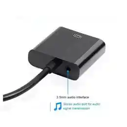 Conversor Hdmi A Vga: Desata La Versatilidad Visual En Tu Laptop, Tv Y Monitor Con Este Convertidor