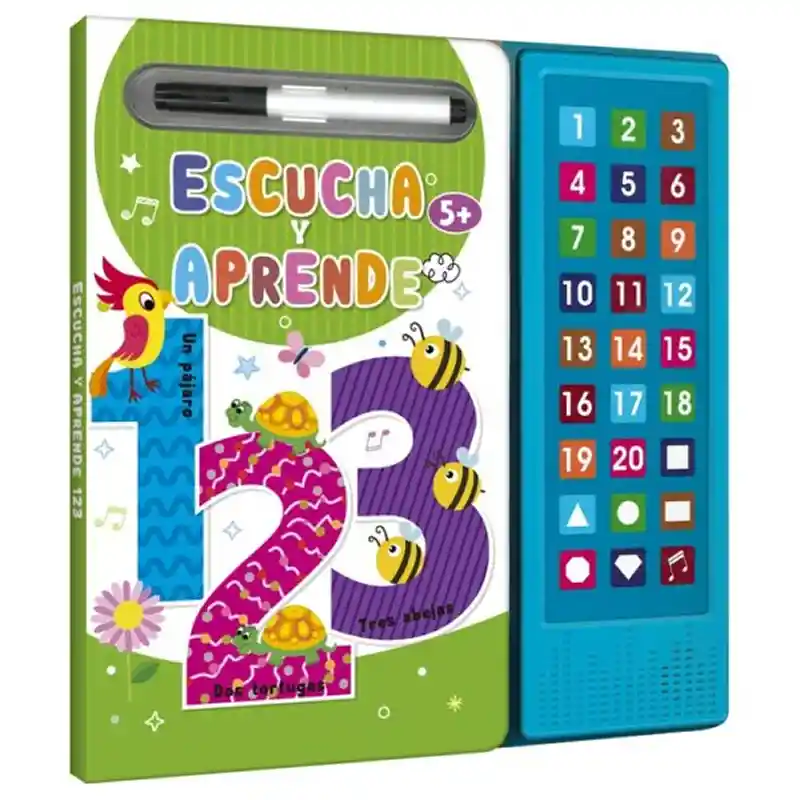 Escucha Y Aprende Numeros 123 Interactivo Sonidos Lexus