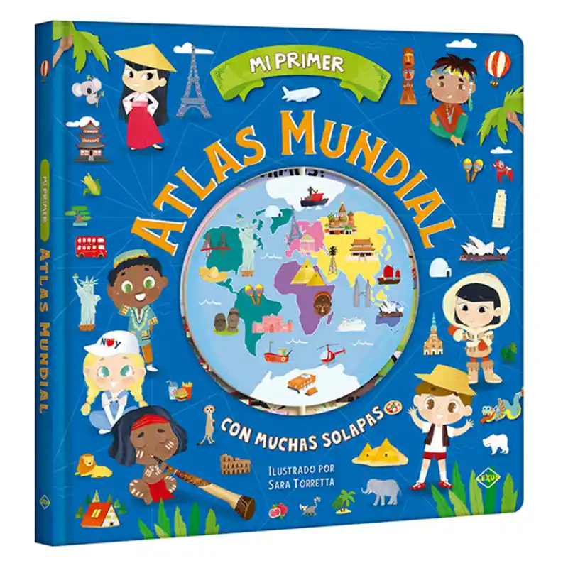 Libro Mi Primer Atlas Mundial Con Solapas Lexus