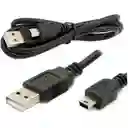 Cable V3 Datos Usb -usb-v3 Negro Carga Rápida Economico Ligero