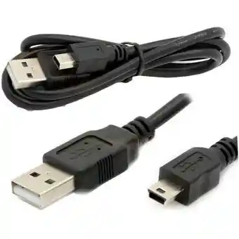 Cable V3 Datos Usb -usb-v3 Negro Carga Rápida Economico Ligero