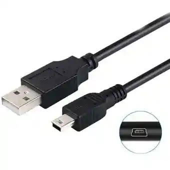 Cable V3 Datos Usb -usb-v3 Negro Carga Rápida Economico Ligero